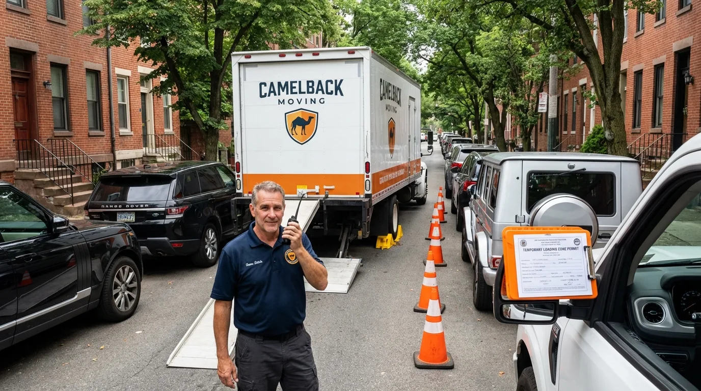 City street loading permit setup in Mechanicville, NY