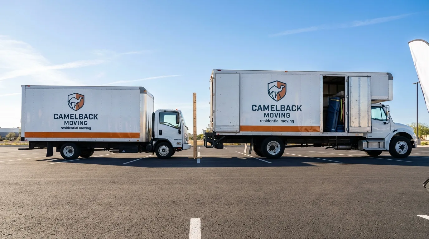 Moving truck size capacity guide in Mechanicville